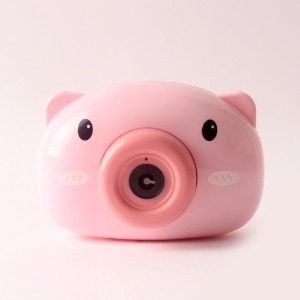 피그 카메라 자동 버블 비눗방울 목걸이 패션 틱톡 SNS 어린이 야외 공원 나들이 장난감